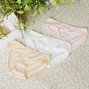Girls' Wedgie-Free Panty Briefs - Set of 3 | Cloth Diapers | Just Peachy